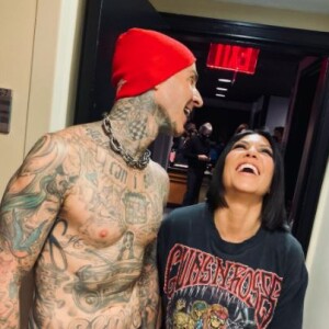 Kourtney Kardashian a adressé une déclaration d'amour à son fiancé Travis Barker pour son anniversaire. Novembre 2021.