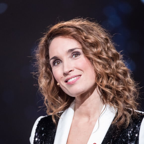 Exclusif - Marie-Sophie Lacarrau - Enregistrement de l'émission "100 ans de comédies musicales pour le Sidaction", qui sera diffusée le 2 avril sur France 2. © Moreau-Perusseau / Bestimage