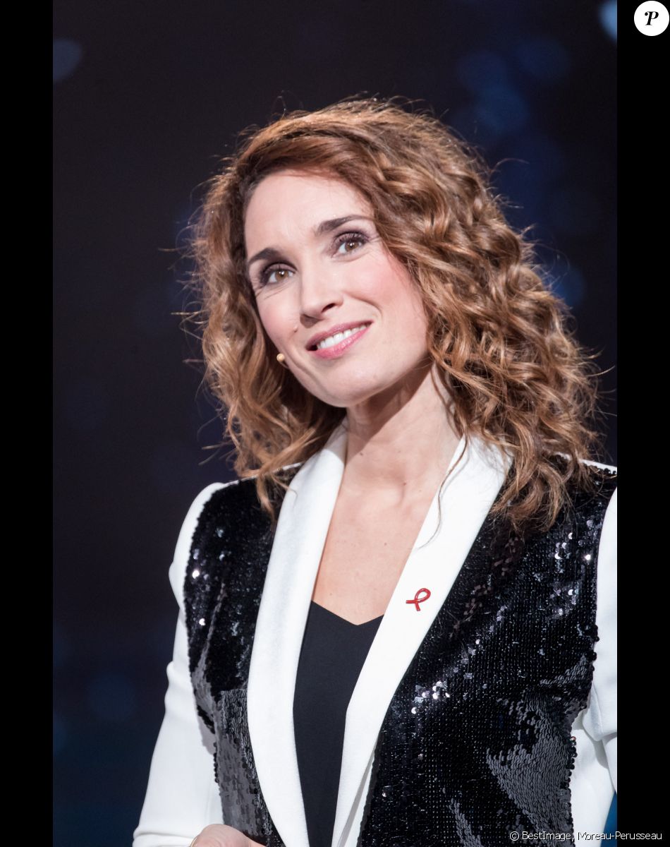 Exclusif - Marie-Sophie Lacarrau - Enregistrement de l'émission "100 ans de comédies musicales pour le Sidaction", qui sera diffusée le 2 avril sur France 2. © Moreau-Perusseau / Bestimage