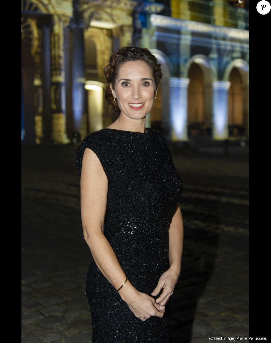 Exclusif - Marie-Sophie Lacarrau - Soirée spéciale " Notre Dame de Paris, Le Grand Concert " qui s'est déroulée dans la Cour des Invalides à Paris 7eme et diffusée sur France 2 samedi 20 Avril 2019. © Pierre Perusseau / Bestimage
