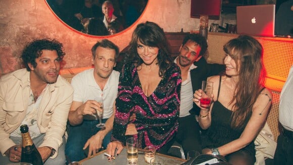 Mathieu Kassovitz, Maxim Nucci et Isabelle Ithurburu... Pluie de stars pour l'anniversaire de Sandra Sisley