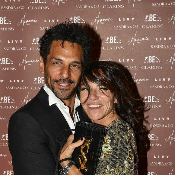 Exclusif - Tomer Sisley avec sa femme Sandra Sisley - Soirée du 49ème anniversaire de Sandra Sisley et les 6 ans de "Retrouvite" avec son mari Tomer au restaurant Mamamia à Paris. © Pierre Perusseau/Bestimage