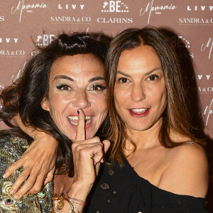 Exclusif - Sandra Sisley et Anne-Sophie Aparis - Soirée du 49ème anniversaire de Sandra Sisley et les 6 ans de "Retrouvite" avec son mari Tomer au restaurant Mamamia à Paris. © Pierre Perusseau/Bestimage