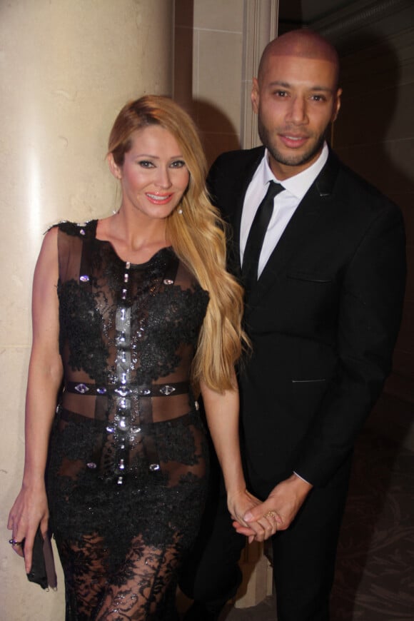 Xavier Delarue et sa femme Tatiana Laurens à la soirée de la 40ème édition "The Best Awards" à l'hôtel Four Seasons George V à Paris, le 27 Janvier 2017. © Philippe Baldini/Bestimage