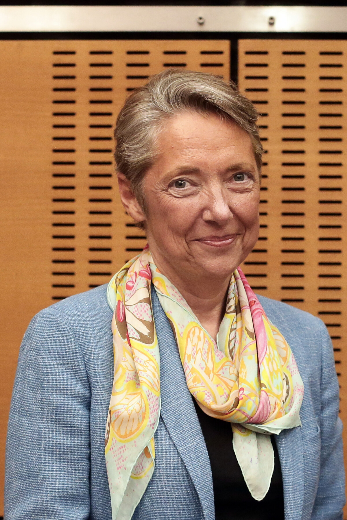 Photo Elisabeth Borne, lors de son audition par la commission du