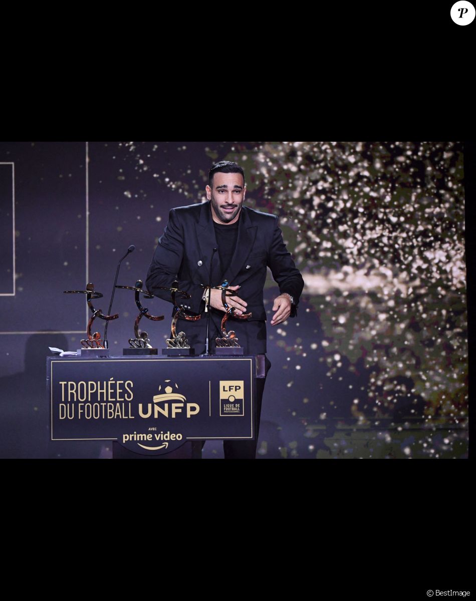 Adil Rami - Cérémonie des Trophées UNFP 2022 au Pavillon Gabriel à Paris le 15 mai 2022. © FEP/Panoramic/Bestimage