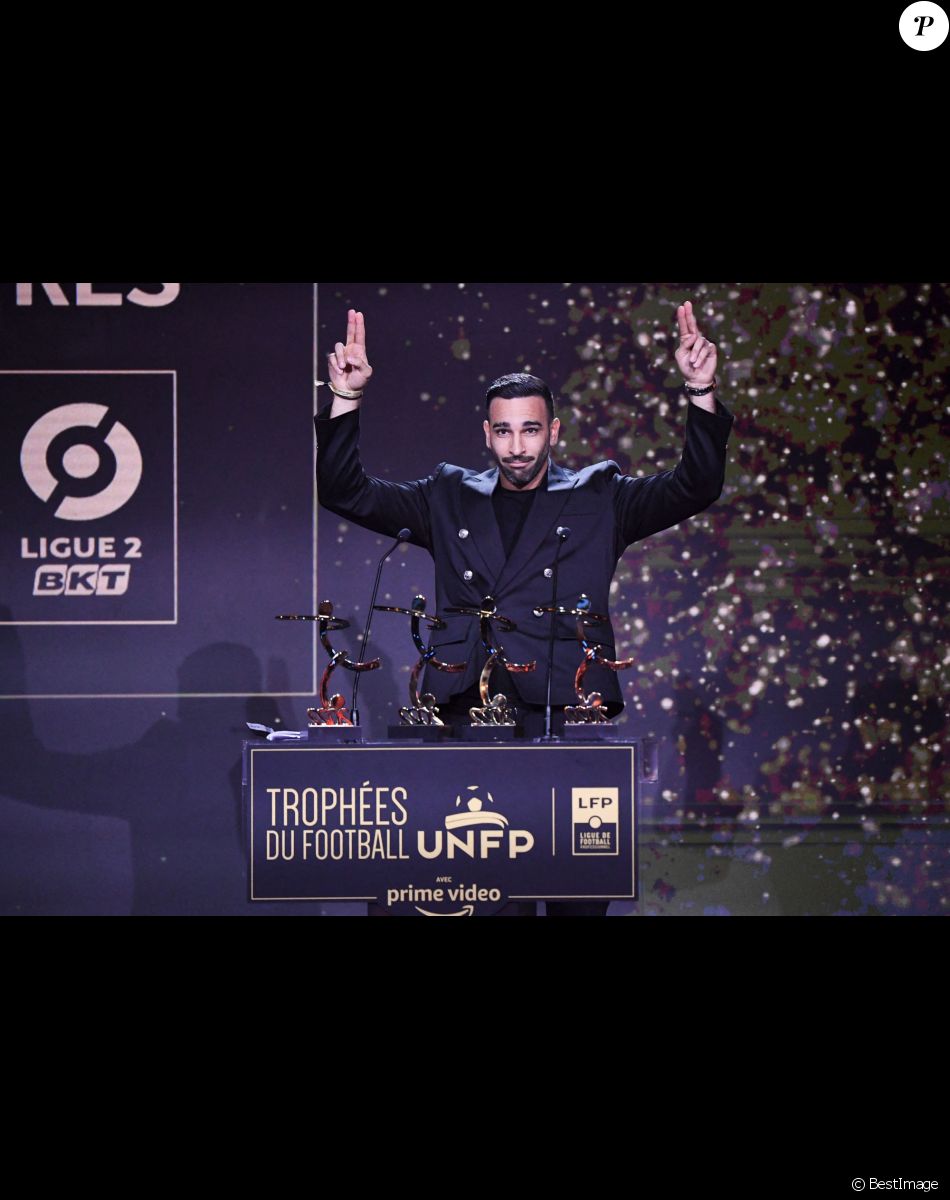 Adil Rami - Cérémonie des Trophées UNFP 2022 au Pavillon Gabriel à Paris le 15 mai 2022. © FEP/Panoramic/Bestimage