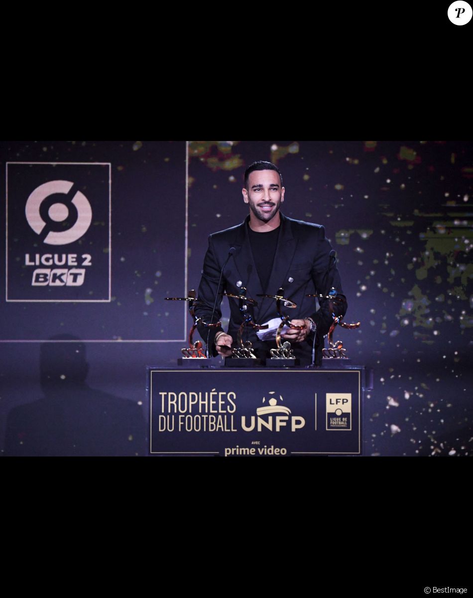 Adil Rami - Cérémonie des Trophées UNFP au Pavillon Gabriel à Paris. © FEP/Panoramic/Bestimage