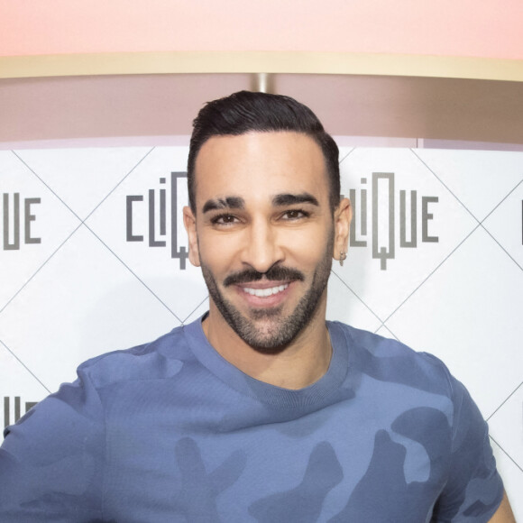 Exclusif - Adil Rami - Backstage de l'émission Clique, présentée par M.Achour et diffusée le 29 janvier 2022 à 12h45 sur C+ en clair - Paris le 27/01/2022 - © Jack Tribeca / Bestimage