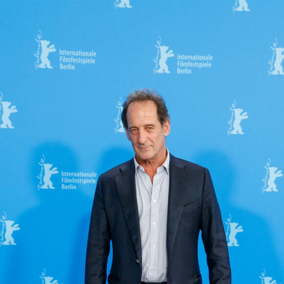 Vincent Lindon - Photocall du film "Avec amour et acharnement" (Both Sides of the Blade) lors du 72ème festival international du film de Berlin le 12 février 2022 