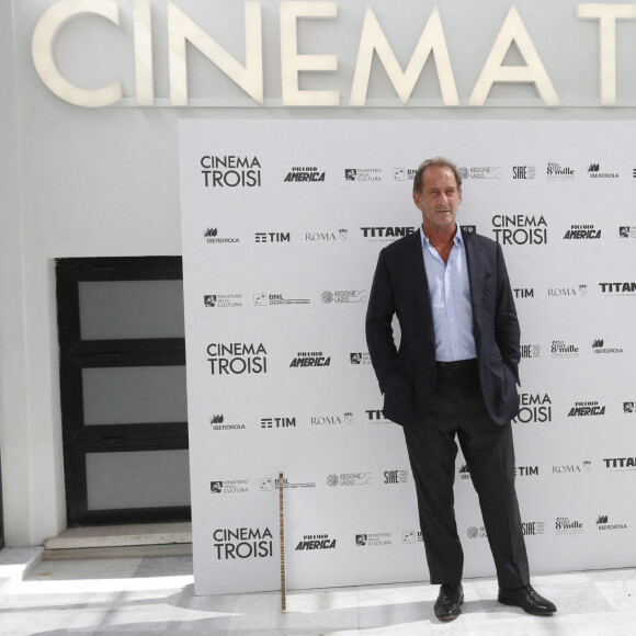 Vincent Lindon - Photocall du film "Titane" au cinéma Troisi à Rome le 20 septembre 2021. © Samantha Zucchi/Inside / Panoramic / Bestimage 