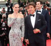 Jennifer Connelly et Tom Cruise - Montée des marches du film " Top Gun : Maverick " lors du 75ème Festival International du Film de Cannes @Cyril Moreau / Bestimage 