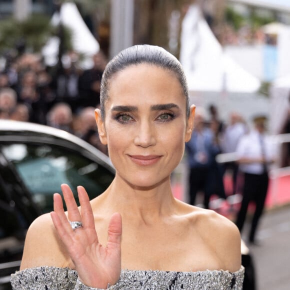 Exclusif - Jennifer Connelly - Arrivées à la montée des marches du film " Top Gun : Maverick " lors du 75ème Festival International du Film de Cannes. Le 18 mai 2022 © Unique Agency / Bestimage 