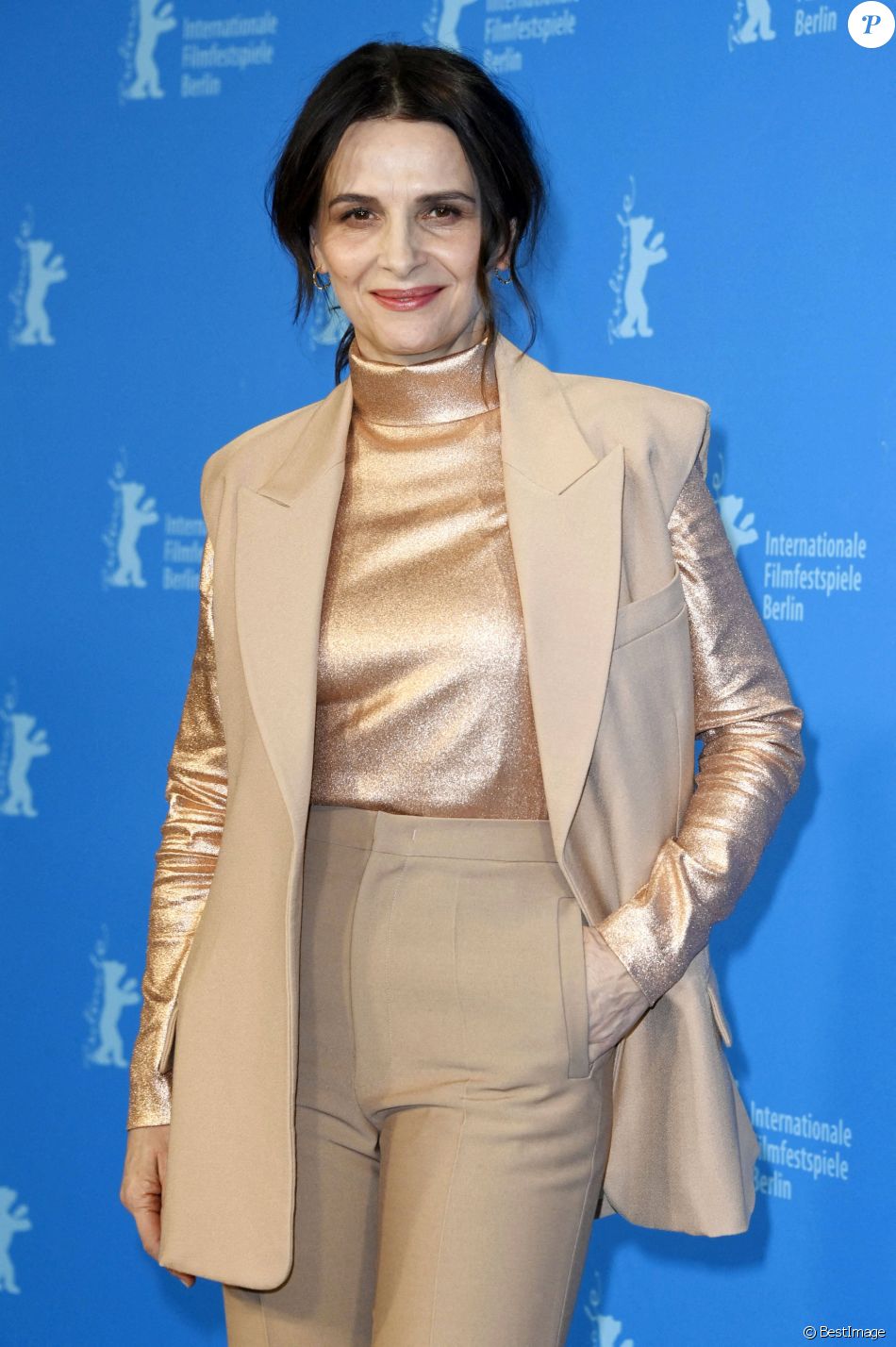 Juliette Binoche - Photocall du film Avec amour et acharnement lors de