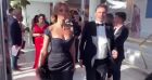 Sylvie Tellier et Richard Orlinski, duo complice au Festival de Cannes 2022.
