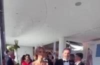 Sylvie Tellier et Richard Orlinski, duo complice au Festival de Cannes 2022.