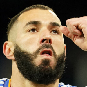 Karim Benzema - Match de Ligue Des Champions (LDC) "Real Madrid - FC Chakhtar Donetsk (2-1)" à Madrid, le 3 novembre 2021.