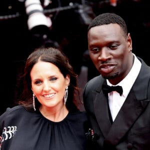 Omar Sy et sa femme Hélène - Montée des marches du film " Top Gun : Maverick " lors du 75ème Festival International du Film de Cannes. Le 18 mai 2022 © Dominique Jacovides / Bestimage 