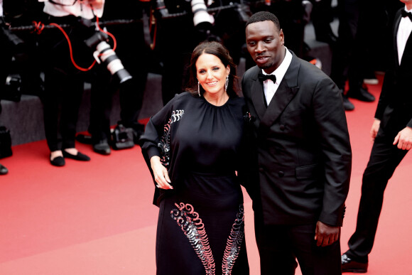 Omar Sy et sa femme Hélène - Montée des marches du film " Top Gun : Maverick " lors du 75ème Festival International du Film de Cannes. Le 18 mai 2022 © Dominique Jacovides / Bestimage 