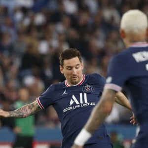 Lionel Messi (PSG) - Football : Match Ligue 1 Uber Eats PSG Vs Metz (5-0) au parc des princes à Paris le 21 mai 2022. © Michael Baucher/Panoramic/Bestimage 