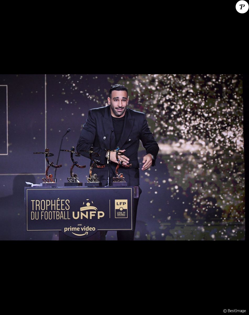 Adil Rami (estac) - Cérémonie des Trophées UNFP 2022 au Pavillon Gabriel à Paris le 15 mai 2022. © FEP/Panoramic/Bestimage