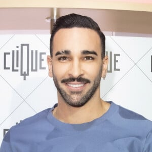 Exclusif - Adil Rami - Backstage de l'émission Clique, présentée par M.Achour et diffusée le 29 janvier 2022 à 12h45 sur C+ en clair - Paris le 27/01/2022 - © Jack Tribeca / Bestimage