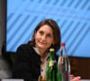 Amelie Oudea-Castera, - Amélie Mauresmo participe à la conférence de presse de la nouvelle édition du tournoi de Roland Garros (22 mai - 5 juin 2022) à Paris, le 16 mars 2022. © FFT / Panoramic / Bestimage 