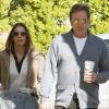 Tim Allen, sa femme, Jane Hadjuk et leur bébé, Elizabeth, à Toluca Lake, le 31 janvier 2010 !