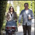 Tim Allen, sa femme, Jane Hadjuk et leur bébé, Elizabeth, à Toluca Lake, le 31 janvier 2010 !