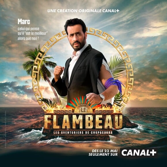 Jonathan Cohen dans la série "Le Flambeau", sur Canal+.