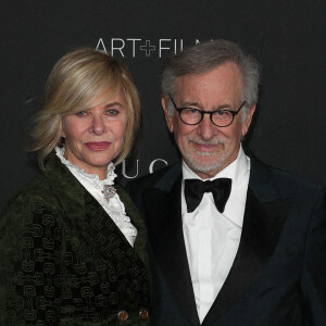 Steven Spielberg, Kate Capshaw - People au 10ème "Annual Art+Film Gala" organisé par Gucci à la "LACMA Art Gallery" à Los Angeles, le 6 novembre 2021. 
