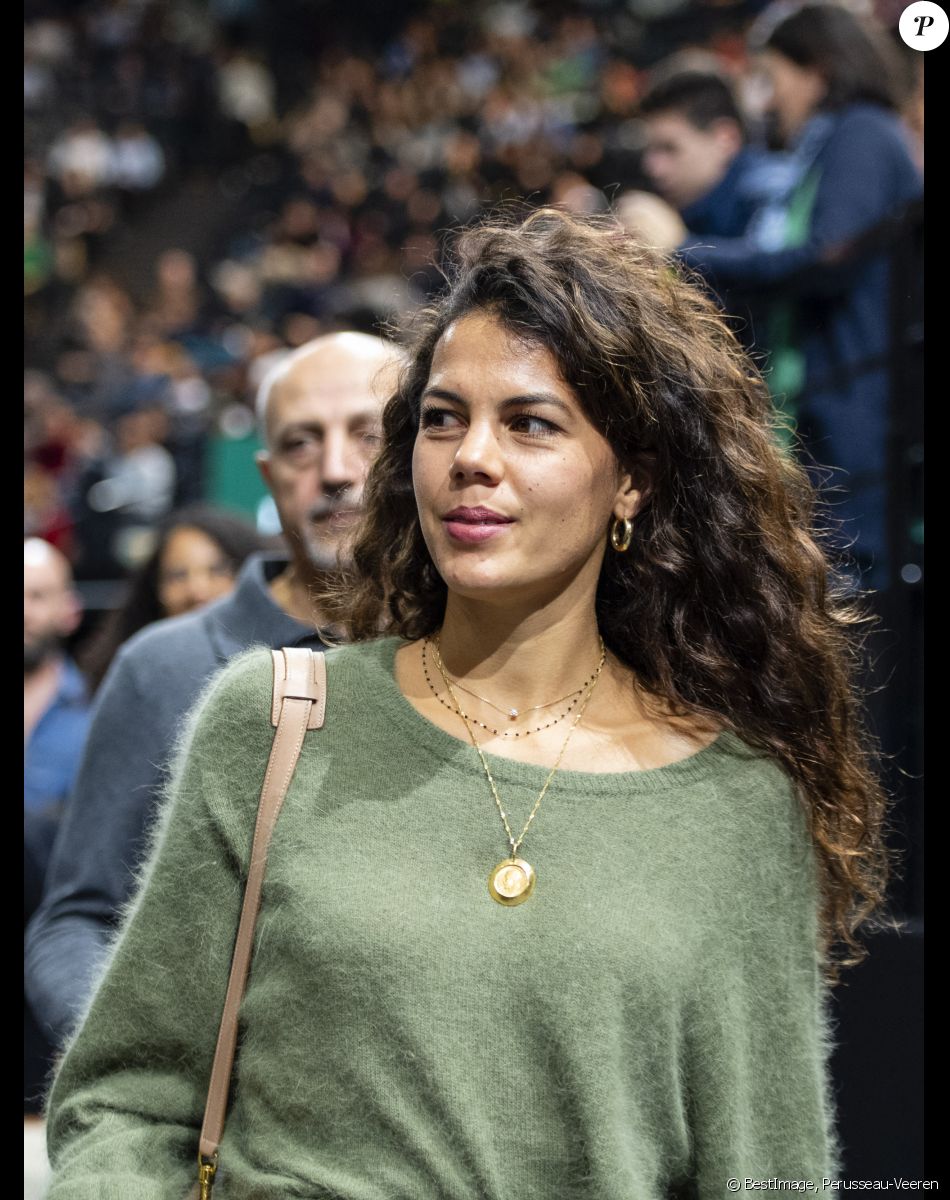 Noura El Shwekh lors du tournoi Rolex Paris Masters 2019, le 30 octobre 2019. © Perusseau-Veeren/Bestimage