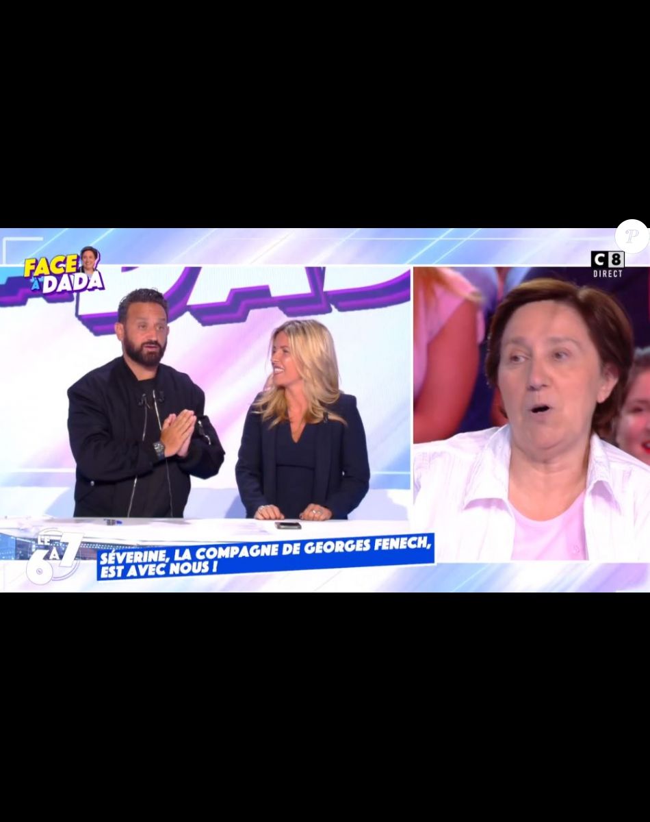 Marie de "L'île de la tentation" règle ses comptes avec Danielle Moreau dans "Touche pas à mon poste", le 24 mai 2022, sur C8
