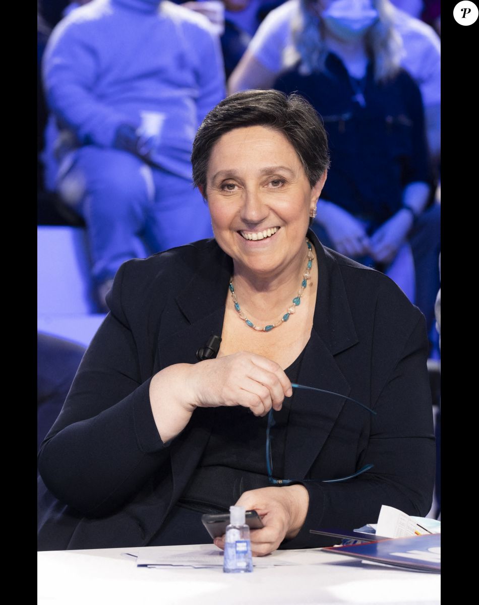 Exclusif - Danielle Moreau - Enregistrement de l'émission "TPMP (Touche Pas à Mon Poste)", présentée par C.Hanouna et diffusée en direct sur C8 le 7 mars © Jack Tribeca / Bestimage