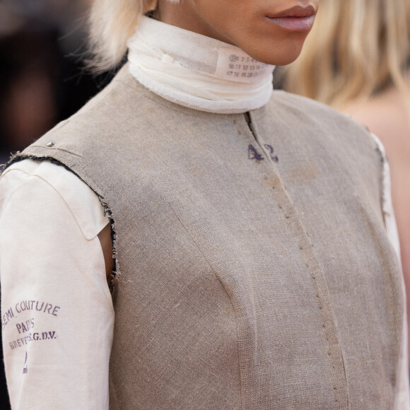 Bilal Hassani - Montée des marches du film " Elvis " lors du 75ème Festival International du Film de Cannes. Le 25 mai 2022 © Cyril Moreau / Bestimage 