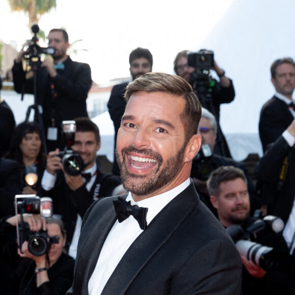 Ricky Martin - Montée des marches du film " Elvis " lors du 75ème Festival International du Film de Cannes. Le 25 mai 2022 © Cyril Moreau / Bestimage 