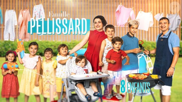 Alexandre et Amandine Pellissard sont à la tête d'une fratrie de huit enfants dans "Familles nombreuses, la vie en XXL" sur TF1.