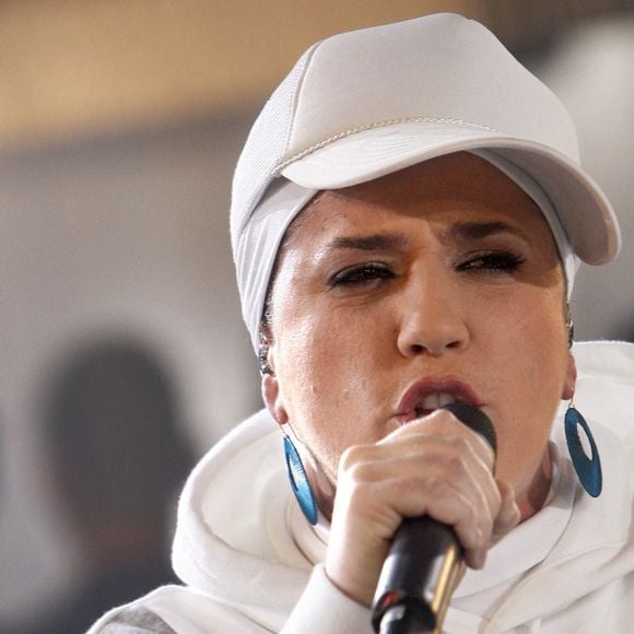 La rappeuse Diam's (Mélanie Georgiades).