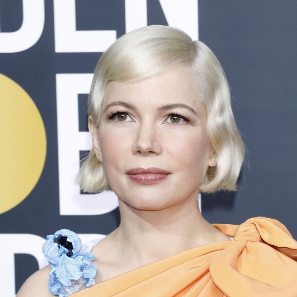 Michelle Williams, enceinte - Photocall de la 77ème cérémonie annuelle des Golden Globe Awards au Beverly Hilton Hotel à Los Angeles, le 5 janvier 2020. © Future-Image via ZUMA Press / Bestimage 