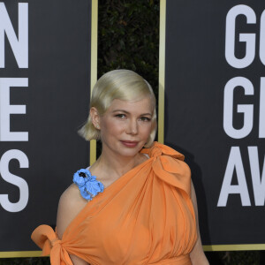 Michelle Williams (enceinte) - Photocall de la 77ème cérémonie annuelle des Golden Globe Awards au Beverly Hilton Hotel à Los Angeles, le 5 janvier 2020. © Kevin Sullivan via ZUMA Wire / Bestimage 