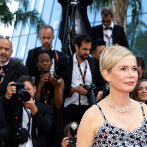 Michelle Williams (enceinte) - Montée des marches du film " Showing Up " lors du 75ème Festival International du Film de Cannes. Le 27 mai 2022 © Olivier Borde / Bestimage 