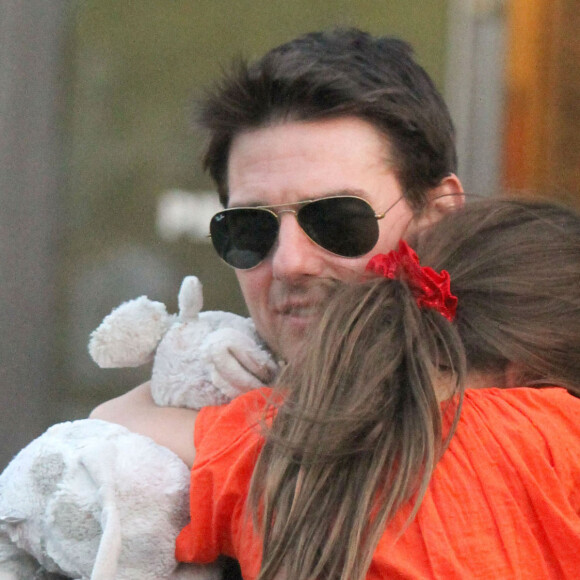 Tom Cruise et sa fille Suri en 2012