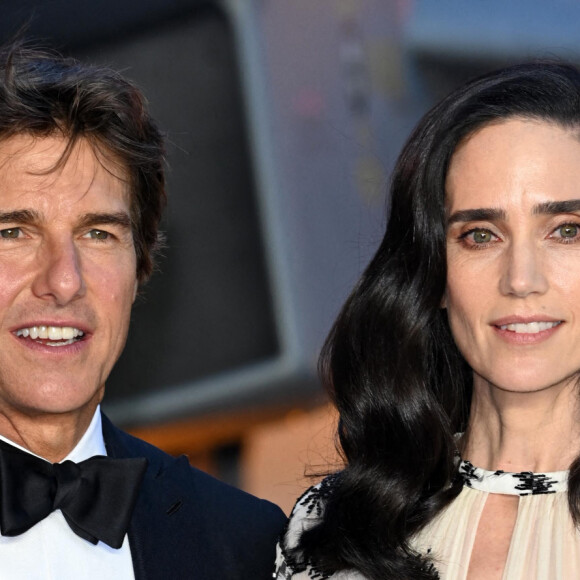 Tom Cruise, Jennifer Connelly - Première du film "Top Gun : Maverick" à Londres. Le 19 mai 2022