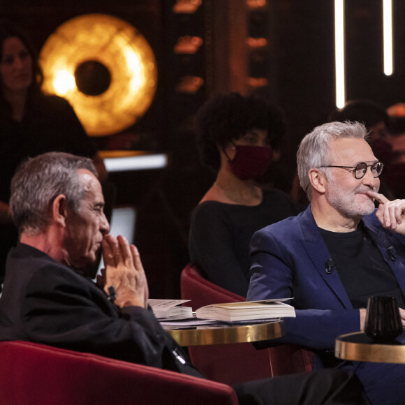 Exclusif - Thierry Ardisson, Laurent Ruquier - Enregistrement de l'émission "On Est En Direct" (OEED), présentée par L.Ruquier, diffusée sur France 2 le 6 mars © Jack Tribeca / Bestimage