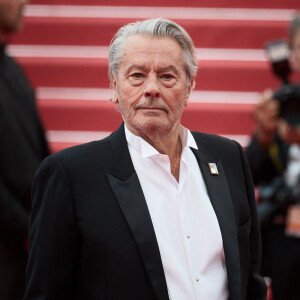 Alain Delon lors de première du film "Une Vie Cachée" lors du 72ème Festival International du Film de Cannes