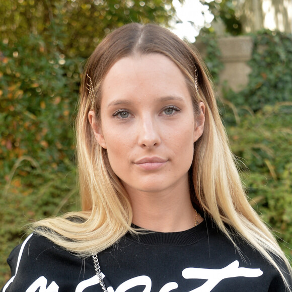 Semi-Exclusif - Ilona Smet - Front Row du défilé Lacoste Collection Prêt-à-Porter Printemps/Eté 2020 lors de la Fashion Week de Paris, le 1er octobre 2019. © Veeren Ramsamy-Christophe Clovis/Bestimage 