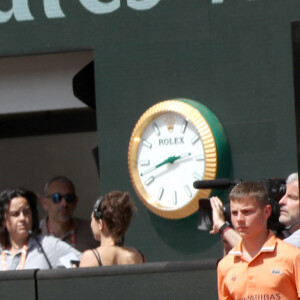 Barbora Krejcikova et Joyce Jonathan - Journée des enfants à Roland-Garros à Paris, le 21 mai 2022. © Bertrand Rindoff/Bestimage