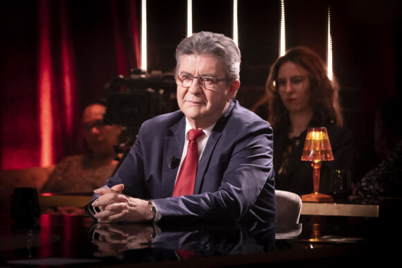 Exclusif - Jean-Luc Mélenchon - Enregistrement de l'émission "On Est En Direct (OEED)", présentée par L.Ruquier et L.Salamé, et diffusée en direct le 30 avril sur France 2 © Jack Tribeca / Bestimage 