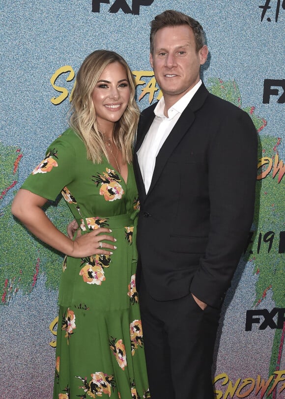 Trevor Engelson et sa femme Tracey Kurland à Los Angeles en 2018.