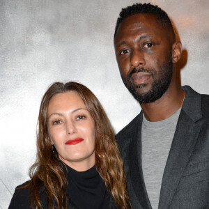 Thomas NGijol et sa compagne Karole Rocher - Cocktail pour la remise des GQ Awards "Les Hommes de l'Année 2018" au Centre Pompidou à Paris. © Veeren/Bestimage 